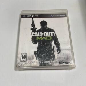 Call of Duty Modern Warfare 3 PS3 Sony PlayStation 3